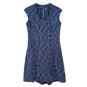 TITLE‎ NINE ESPIONAGE Athletic Dress Women Large Blue Activewear Casual STRETCH